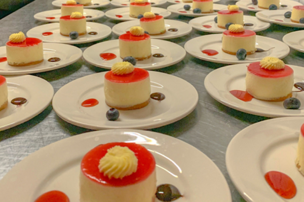 Plated desserts