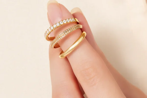wedding-ring-yellow-gold-set